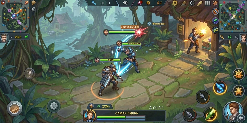 Mode multiplayer yang mengasyikkan dan seru.
