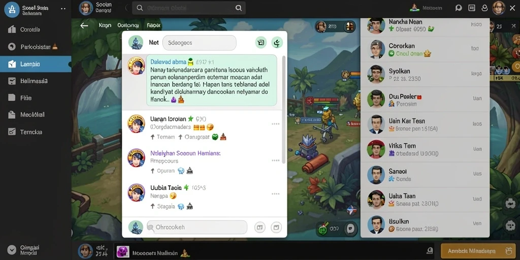 Fitur interaksi membuat pengalaman bermain semakin menyenangkan.